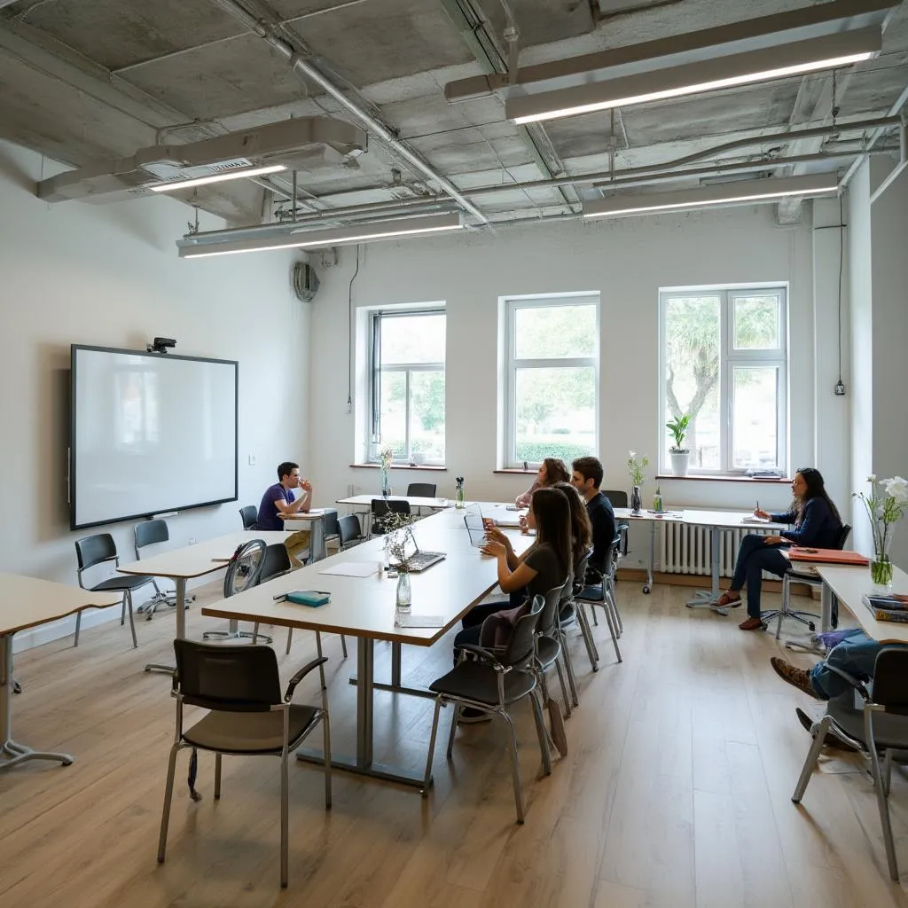 Workshop space for group sessions
